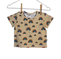 T-shirt with rainbow print