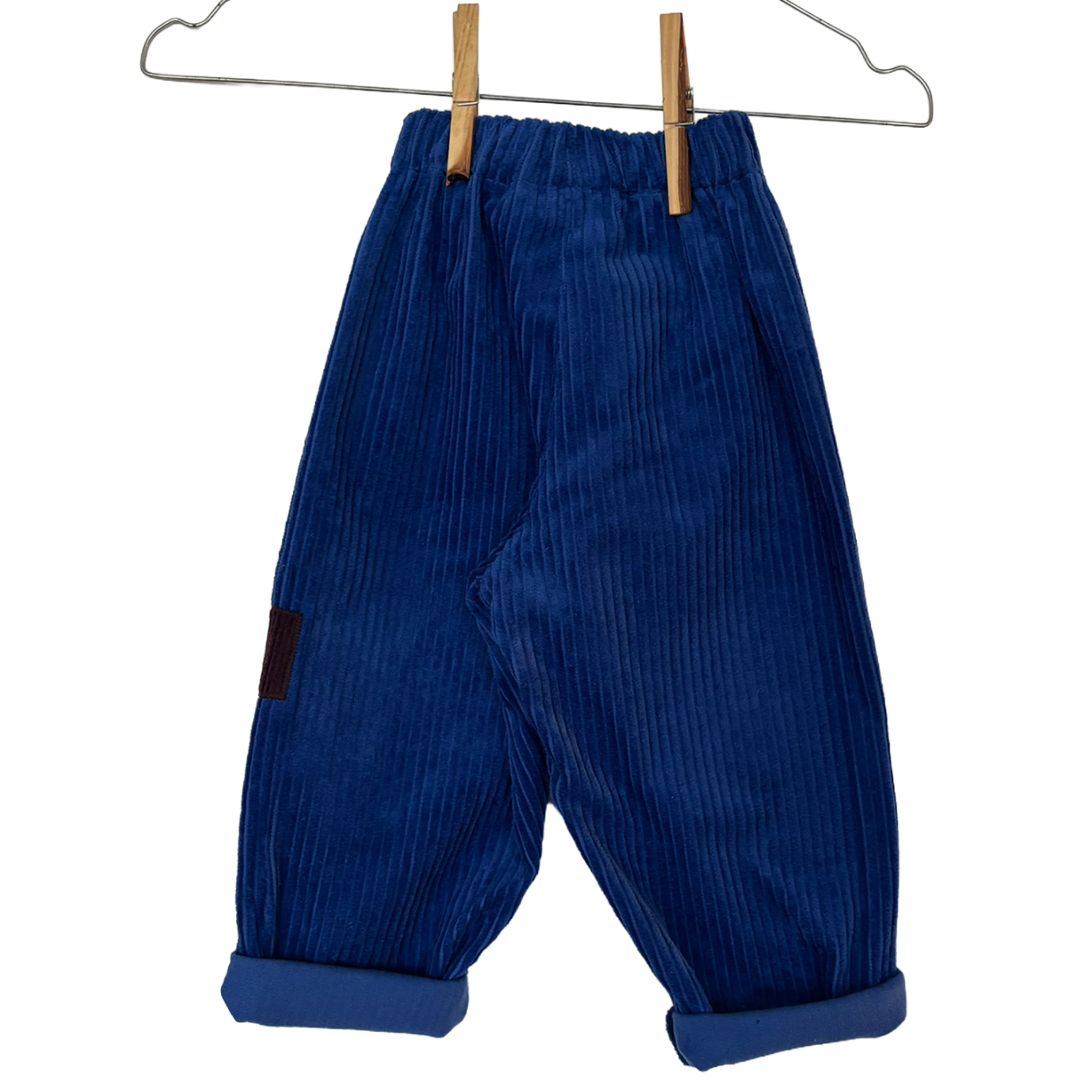 Blue corduroy trousers 9-12 months