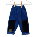 Blue corduroy trousers 9-12 months