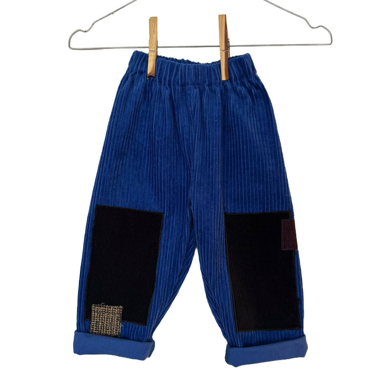 Blue corduroy trousers 9-12 months