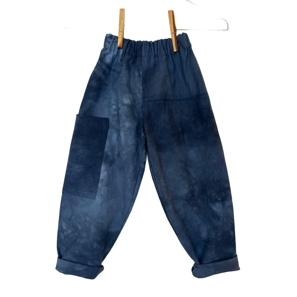 Baggy cotton trousers