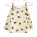 Organic cotton long sleeve top