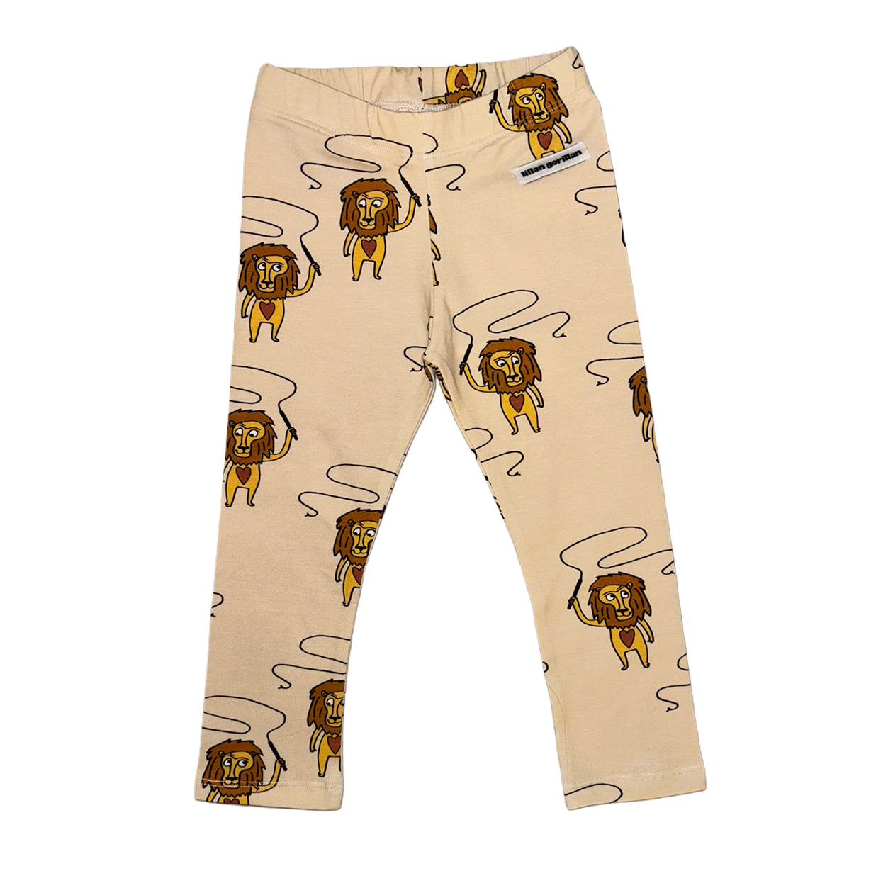 Lion print leggings