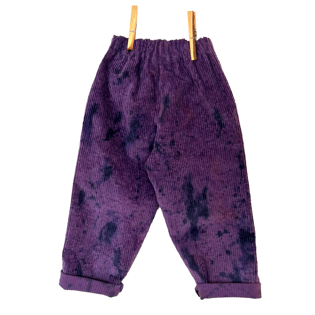 Hand dyed corduroy trousers (1-2 Years)